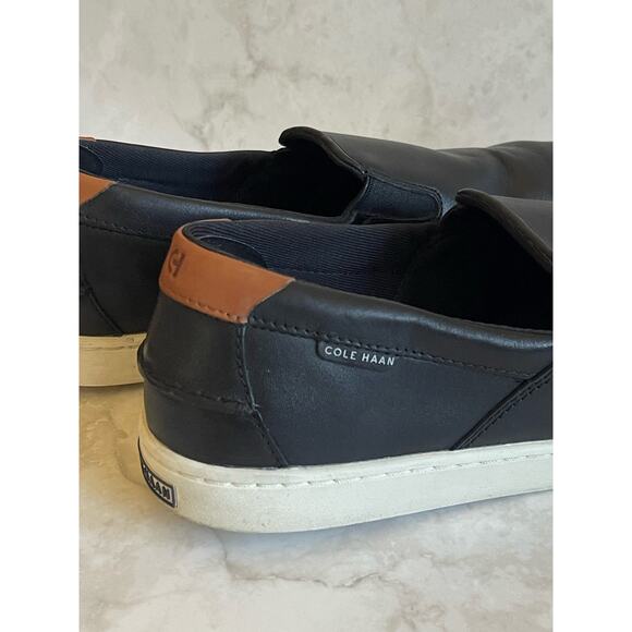 Cole Haan Black and White Sneakers - Picture 5 of 10